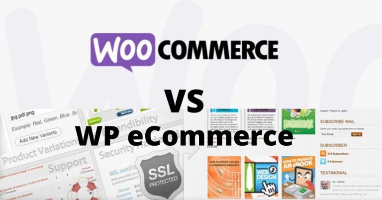WP eCommerce VS WooCommerce