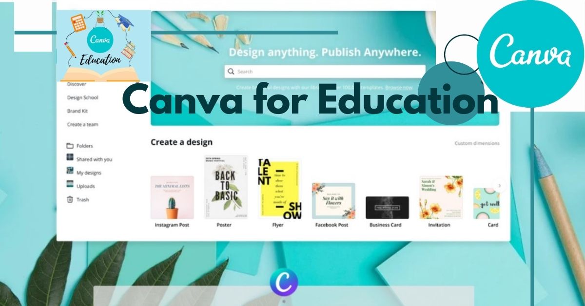 how to use Canva for education